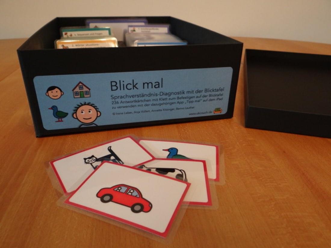 Proband benutzt Tipp mal auf dem iPad